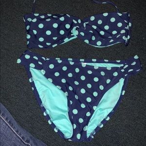 Polka dot bikini